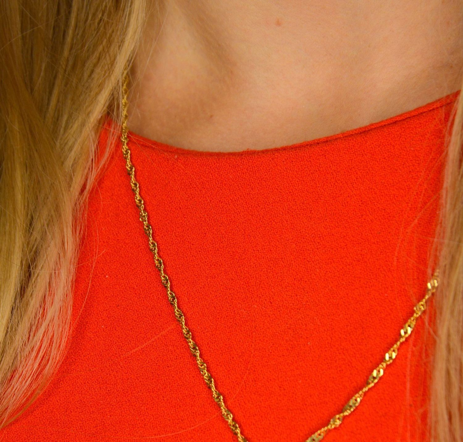 Złoty łańcuszek 585 Singapur 2,5 mm DIA-LAN-1148-585 2,5mm ✅ Złoty łańcuszek o splocie singapur wykonany z najwyższej jakości złota próby 585 ✅.jpg